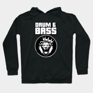 DRUM & BASS - Lion Crown Hoodie